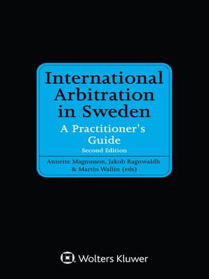 cover image of International Arbitration in Sweden